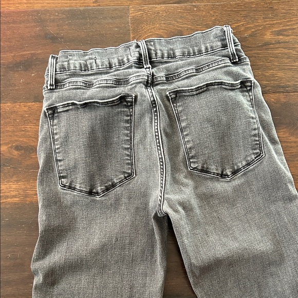 FRAME LE HIGH FLARE GRAY JEANS sz 26 - Picture 4 of 9